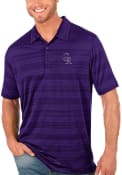 Colorado Rockies Antigua Compass Polo Shirt - Purple