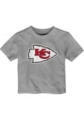 Kansas City Chiefs Infant Primary T-Shirt - Grey