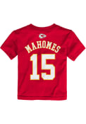 Patrick Mahomes Kansas City Chiefs Toddler Red Player Player Tee