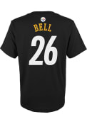 Le'Veon Bell Pittsburgh Steelers Youth Player T-Shirt - Black