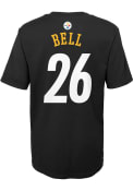 Le'Veon Bell Pittsburgh Steelers Boys Outer Stuff Player T-Shirt - Black