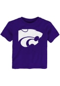 K-State Wildcats Toddler Purple Primary Logo T-Shirt