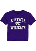 K-State Wildcats Toddler Purple #1 Design T-Shirt