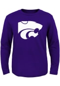 Purple Toddler K-State Wildcats Primary Logo T-Shirt