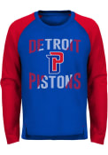 Detroit Pistons Youth Blue Free Throw T-Shirt