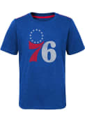 Philadelphia 76ers Youth Classic Fashion T-Shirt - Blue