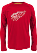 Detroit Red Wings Youth Grinder T-Shirt - Red