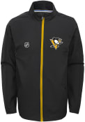 Pittsburgh Penguins Youth Prevail Light Weight Jacket - Black