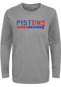 Detroit Pistons Youth Possession T-Shirt - Grey