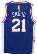 Joel Embiid Philadelphia 76ers Toddler Outer Stuff Road Basketball Jersey - Blue