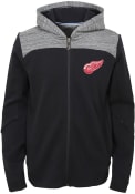 Detroit Red Wings Boys Centripedal Full Zip Hooded Sweatshirt - Red