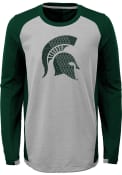 Michigan State Spartans Youth Mainframe T-Shirt - Grey