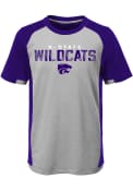 K-State Wildcats Youth Circuit Breaker T-Shirt - Purple