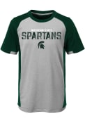 Michigan State Spartans Youth Circuit Breaker T-Shirt - Green