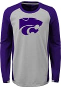 K-State Wildcats Boys Grey Mainframe T-Shirt