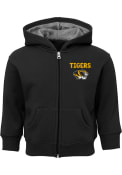Missouri Tigers Baby Red Zone Full Zip Sweatshirt - Black