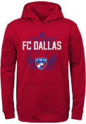 FC Dallas Youth Attitude Hooded Sweatshirt - Red