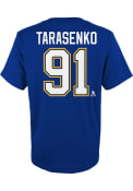 Vladimir Tarasenko St Louis Blues Youth Name and Number T-Shirt - Blue
