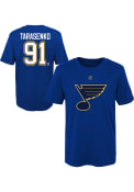 Vladimir Tarasenko St Louis Blues Boys Outer Stuff Player T-Shirt - Blue