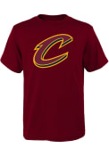 Cleveland Cavaliers Youth Primary Logo T-Shirt - Red
