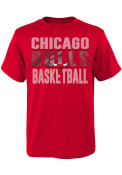 Chicago Bulls Youth Trilateral T-Shirt - Red
