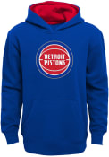 Detroit Pistons Boys Prime Hooded Sweatshirt - Blue