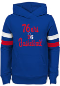 Philadelphia 76ers Girls Claim to Fame Hooded Sweatshirt - Blue
