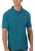 Jacksonville Jaguars Antigua Legacy Pique Polo Shirt - Blue