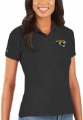 Jacksonville Jaguars Womens Antigua Legacy Pique Polo Shirt - Black