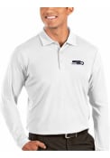 Seattle Seahawks Antigua Tribute Polo Shirt - White