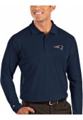 New England Patriots Antigua Tribute Polo Shirt - Navy Blue