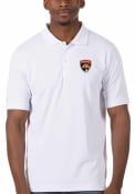 Florida Panthers Antigua Legacy Pique Polo Shirt - White