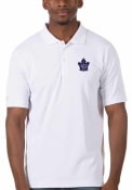 Toronto Maple Leafs Antigua Legacy Pique Polo Shirt - White