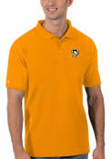 Pittsburgh Penguins Antigua Legacy Pique Polo Shirt - Gold