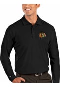 Chicago Blackhawks Antigua Tribute Polo Shirt - Black