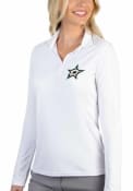 Dallas Stars Womens Antigua Tribute Polo Shirt - White