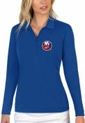 New York Islanders Womens Antigua Tribute Polo Shirt - Blue