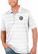 Winnipeg Jets Antigua Compass Polo Shirt - White