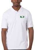 North Dakota Fighting Hawks Antigua Legacy Pique Polo Shirt - White