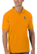 Baylor Bears Antigua Legacy Pique Polo Shirt - Gold
