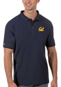 Cal Golden Bears Antigua Legacy Pique Polo Shirt - Navy Blue