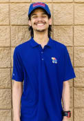 Kansas Jayhawks Antigua Legacy Pique Polo Shirt - Blue