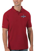 Atlanta Braves Antigua 2021 World Series Champions Legacy Pique Polo Shirt - Red