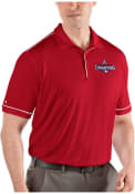 Atlanta Braves Antigua 2021 World Series Champions Salute Polo Shirt - Red