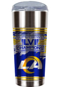 Los Angeles Rams Super Bowl LVI Champions 24 oz Eagle Stainless Steel Tumbler - Silver