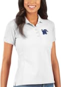 Memphis Tigers Womens Antigua Legacy Pique Polo Shirt - White