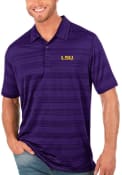 LSU Tigers Antigua Compass Polo Shirt - Purple