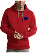 New York Giants Antigua Victory Hooded Sweatshirt - Red