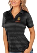 UMD Bulldogs Womens Antigua Compass Polo Shirt - Black