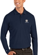 Notre Dame Fighting Irish Antigua Tribute Polo Shirt - Navy Blue